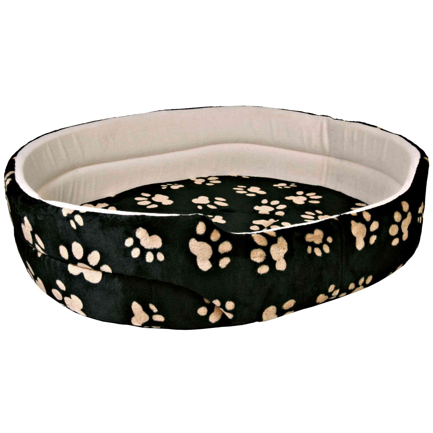 Cama Charly, 43 × 38 cm, Negro-Beige