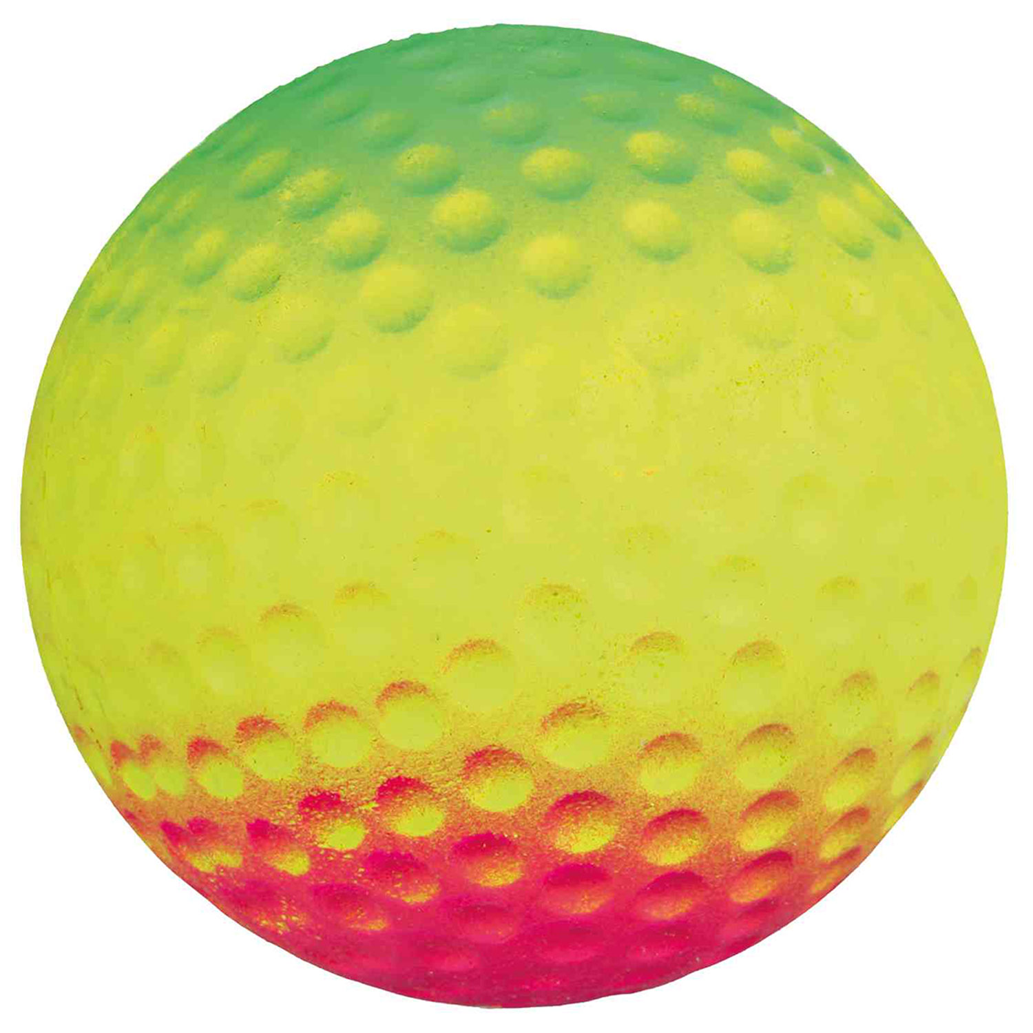 Set de Pelotas Neón, Caucho suave, ø7 cm, Flotante