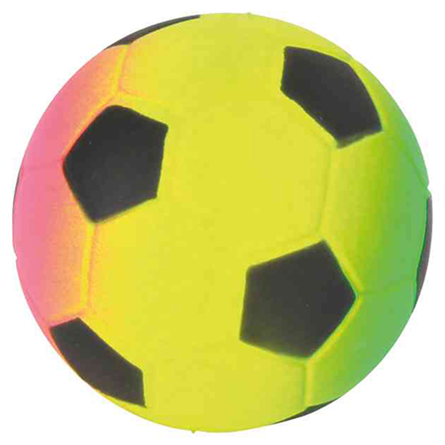 Set de Pelotas Neón, Caucho suave, ø7 cm, Flotante