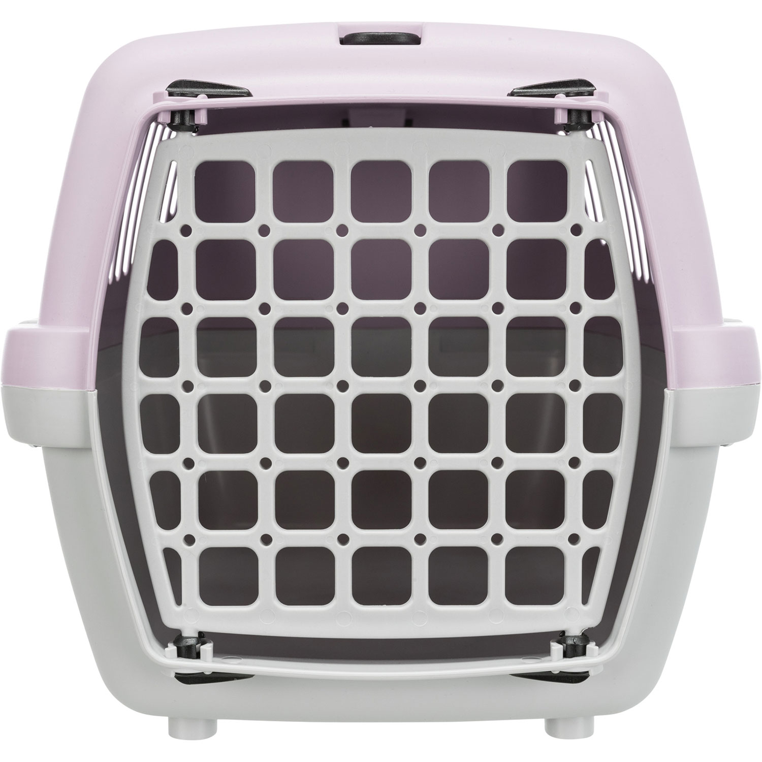 Transportín Capri 1, XS: 32 × 31 × 48 cm, Gris Claro/Lila Claro