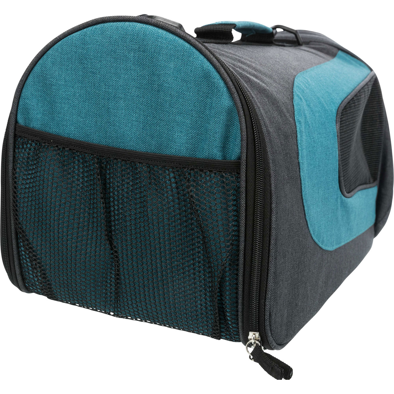 Bolsa Alina, 27 × 27 × 52 cm, Antracita/Petróleo