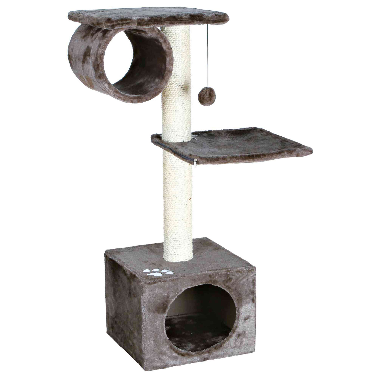 Poste Rascador San Fernando, 106 cm, Gris platino