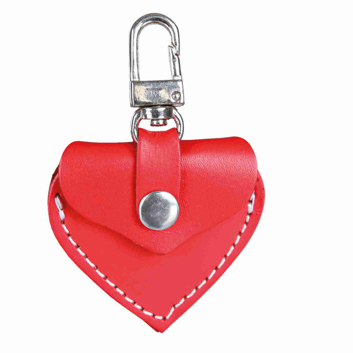 Portadirecciones Corazón, Piel, Rojo
