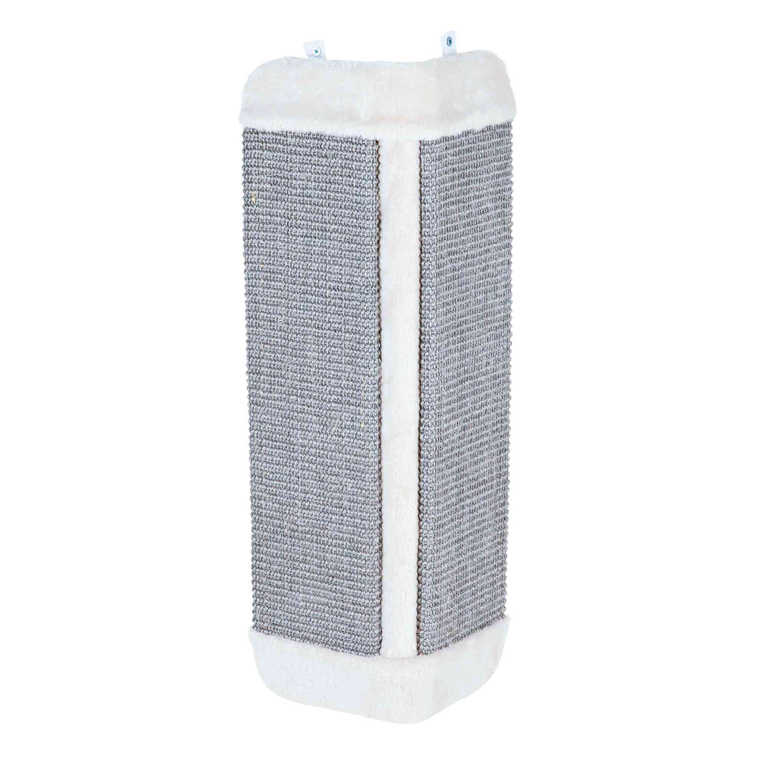 Tabla Rascadora para Esquina, 32 × 60 cm, Gris Claro