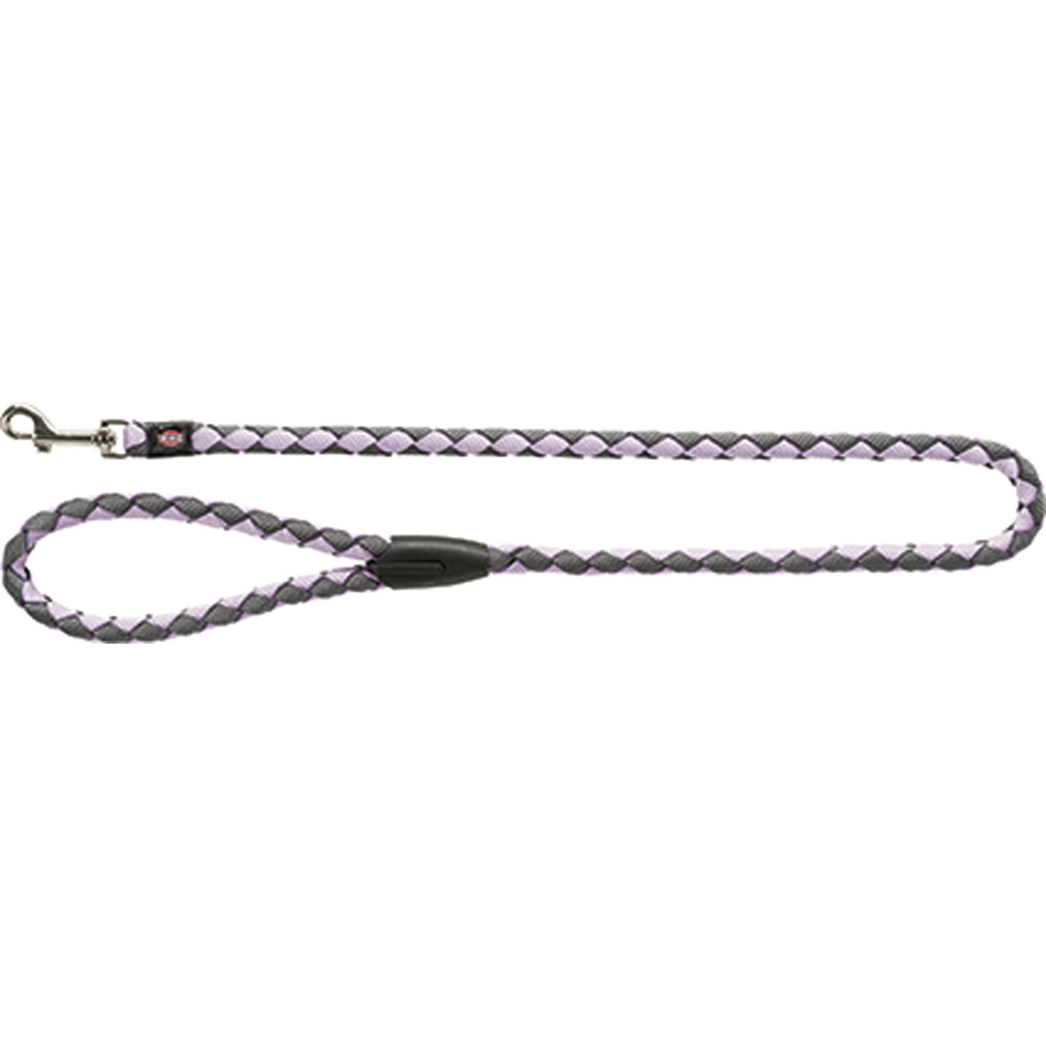 Correa Cavo, S–M: 1.00 m/ø 12 mm, Lila Claro/Grafito