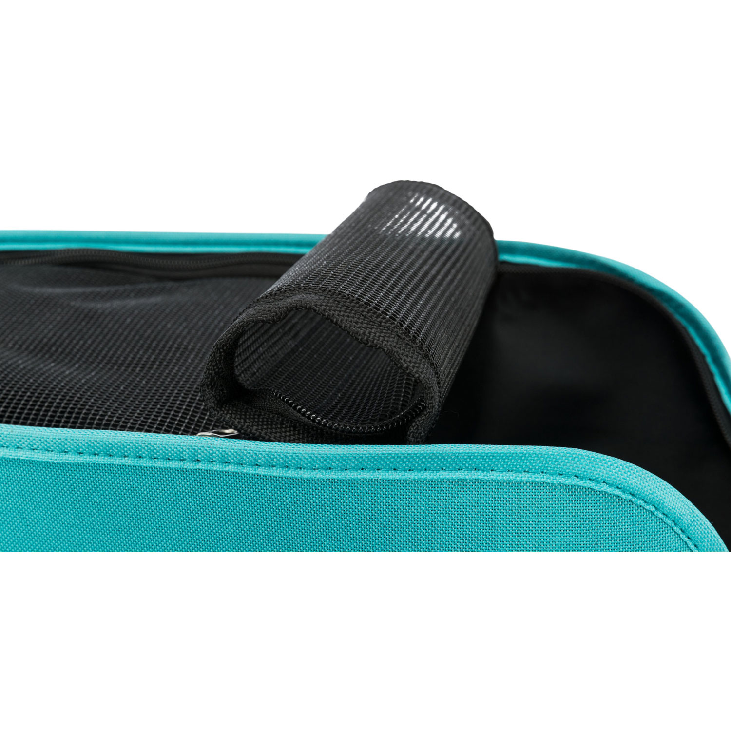 Bolsa Alea, 20 × 27 × 44 cm, Azul petróleo/Gris