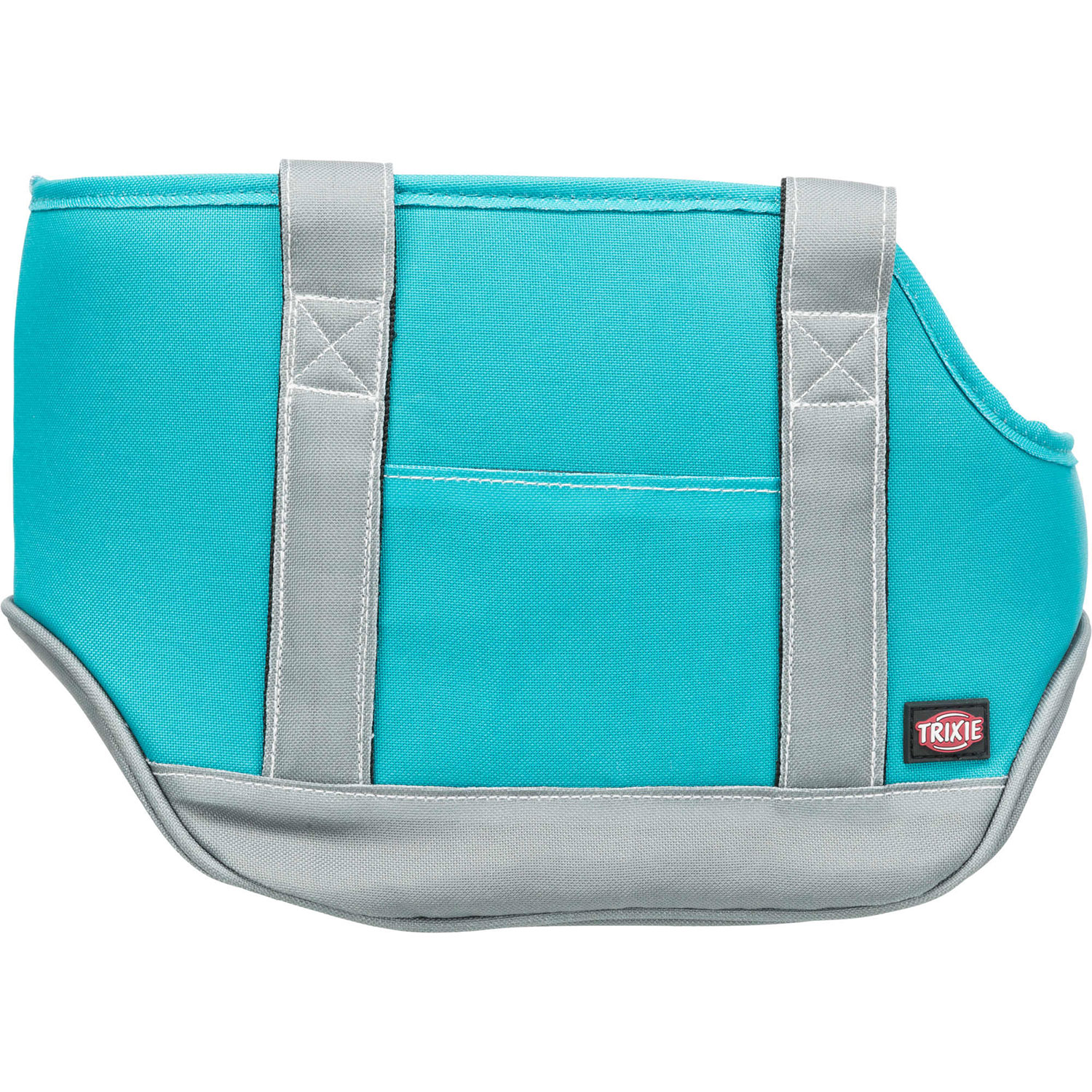Bolsa Alea, S: 16 × 20 × 30 cm, Petróleo/Gris