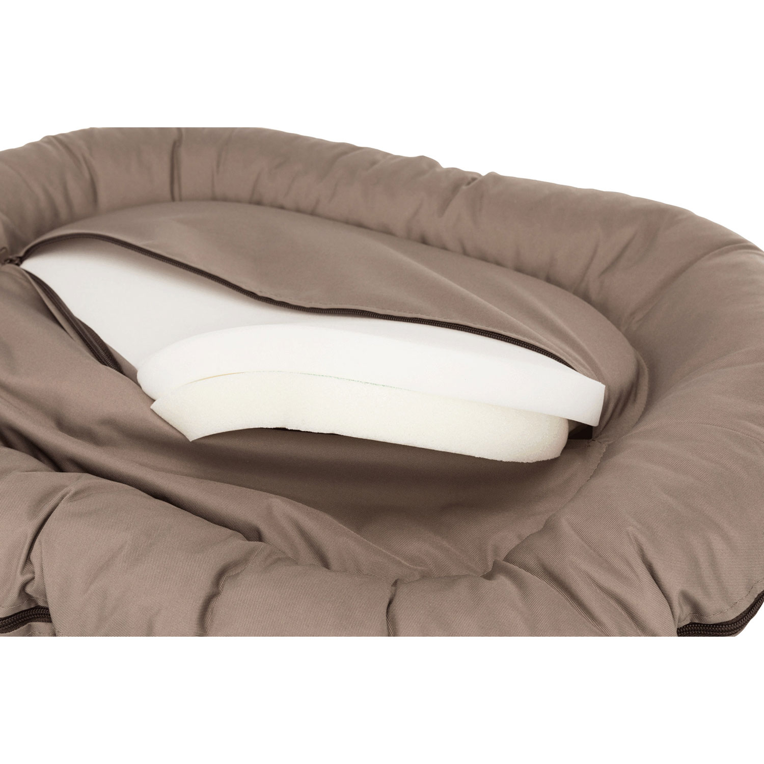 Cojín Samoa Vital, 70 × 55 cm, Taupe