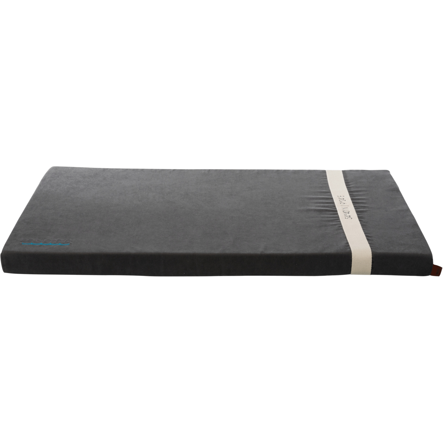 Colchoneta Amrum Be Nordic, 70 × 50 cm, Gris oscuro