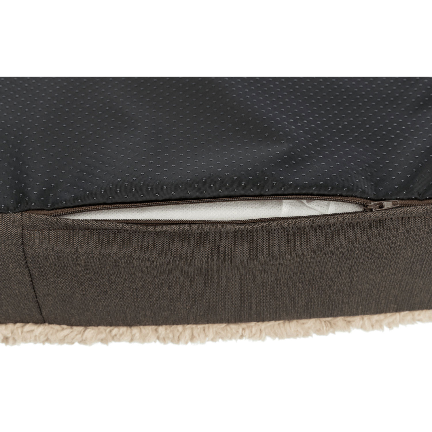 Colchón Vital Bendson. 80 × 60 cm, Marrón Oscuro-Beige