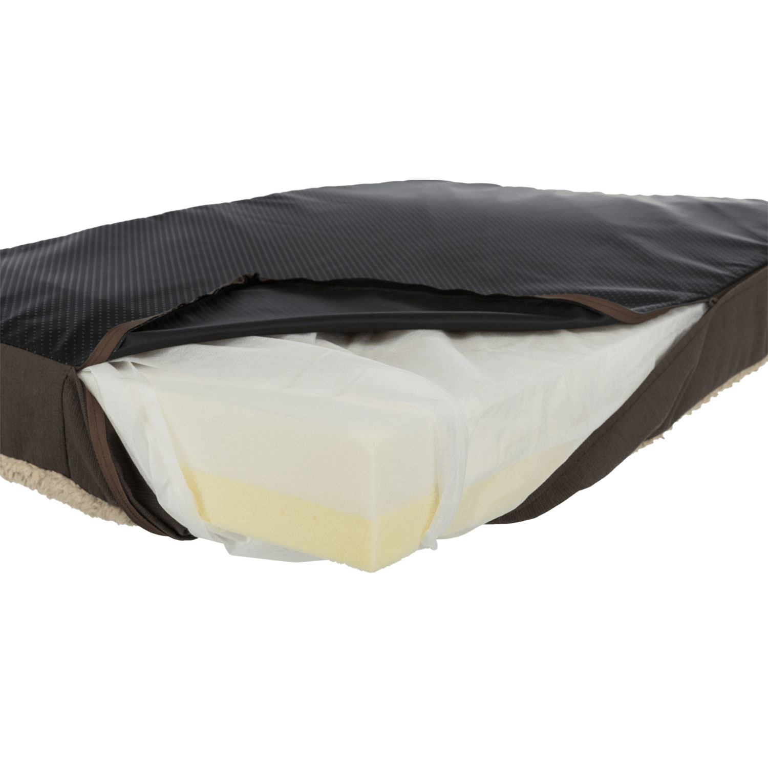 Colchón Vital Bendson. 80 × 60 cm, Marrón Oscuro-Beige
