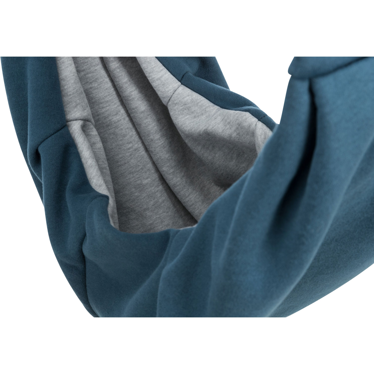 Mochila Frontal Soft, 22 × 20 × 60 cm, Azul/Gris claro