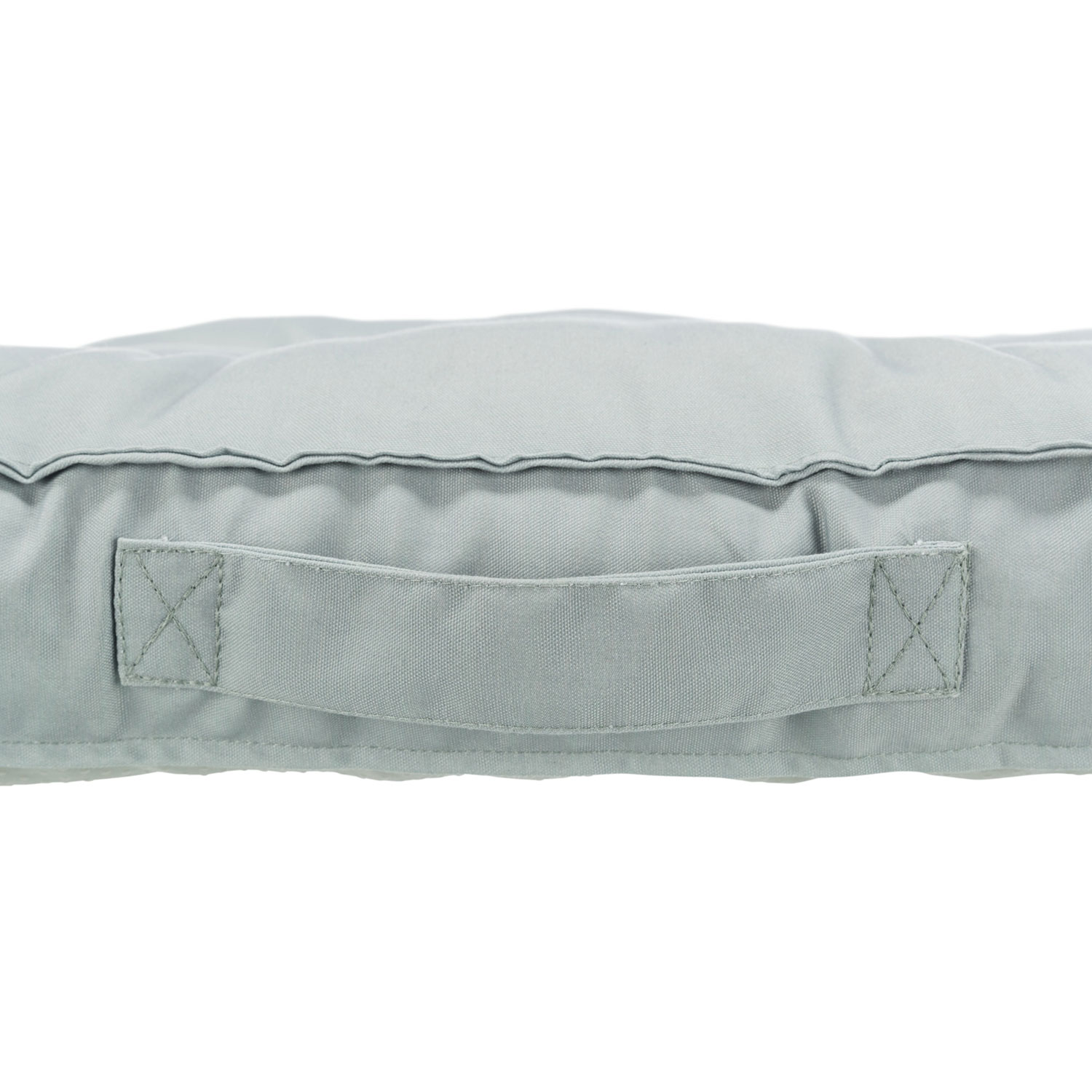 Cojín Felia, cuadrado, 55 × 55 cm, Gris
