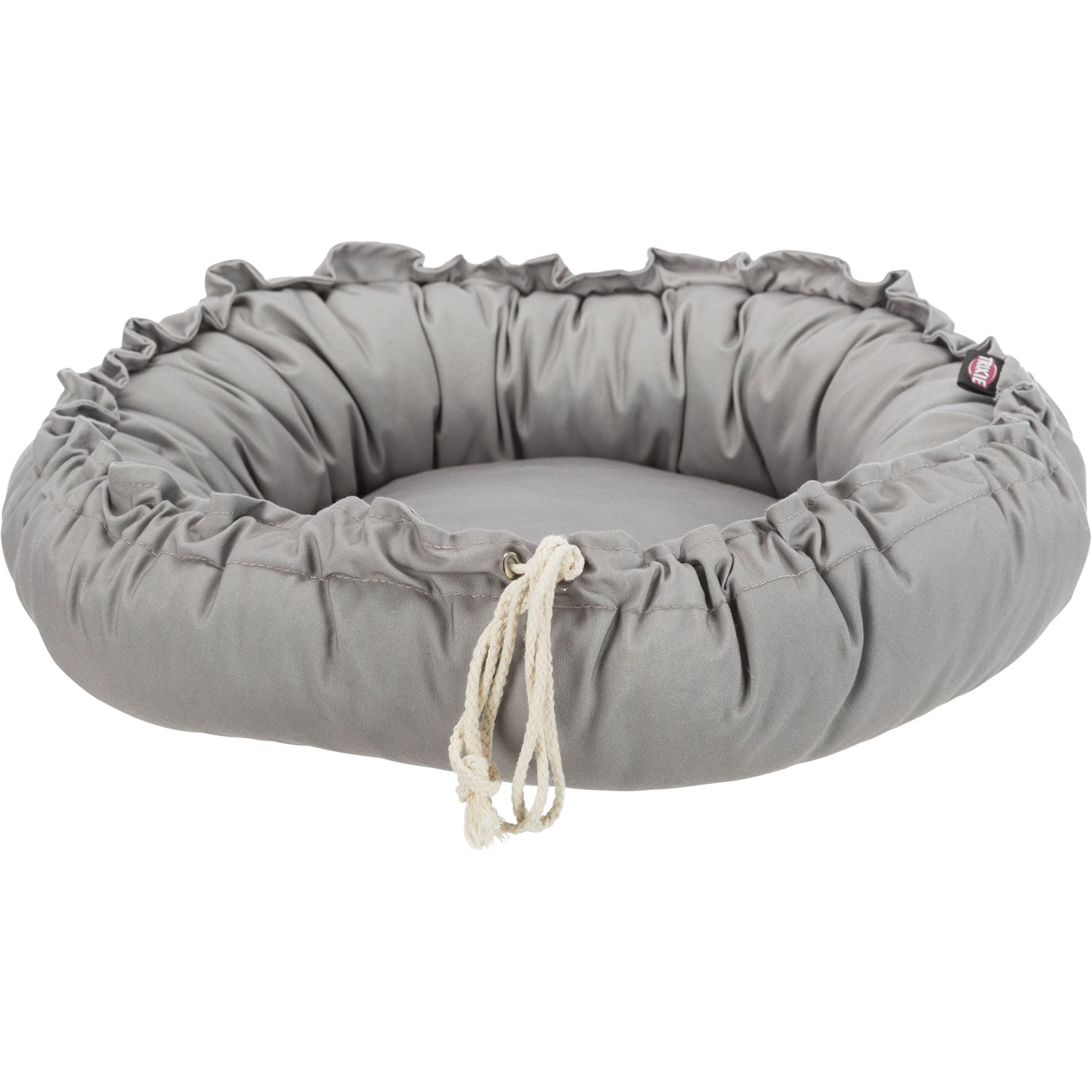 Cama/Cojín Felia, redondo, ø 50 cm, Taupe