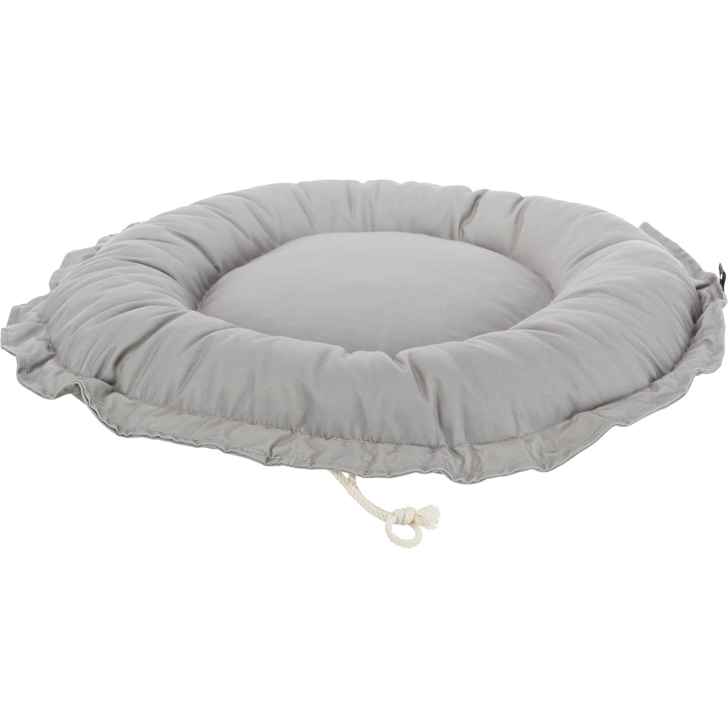 Cama/Cojín Felia, redondo, ø 50 cm, Taupe