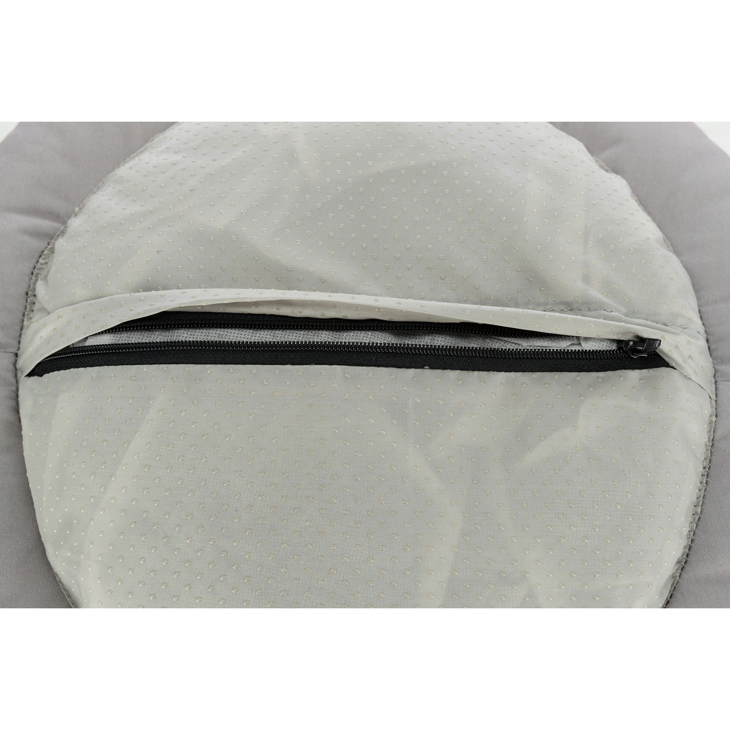 Cama/Cojín Felia, redondo, ø 50 cm, Taupe