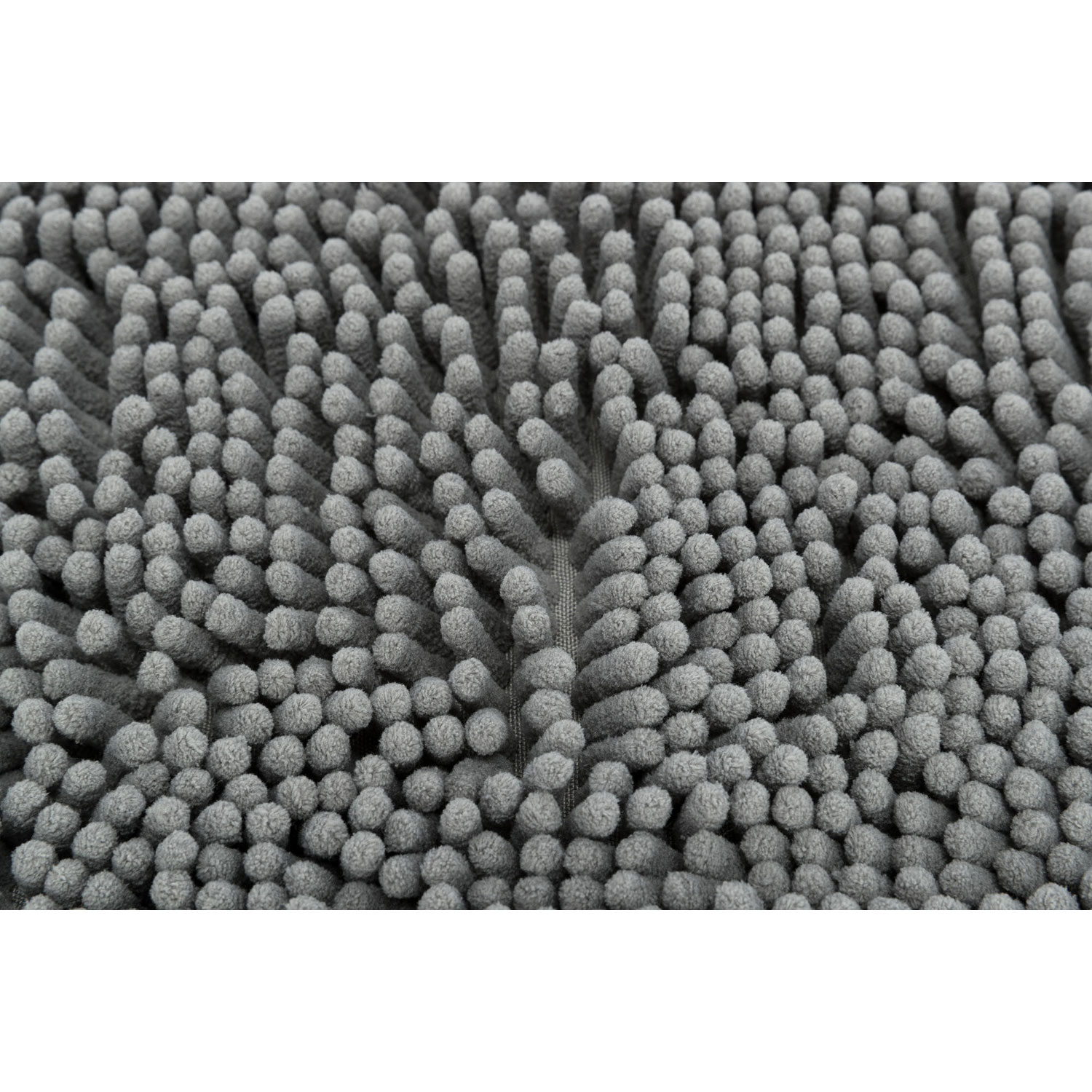 Alfombrilla Absorbe Suciedad, impermeable, 60 × 50 cm, Gris