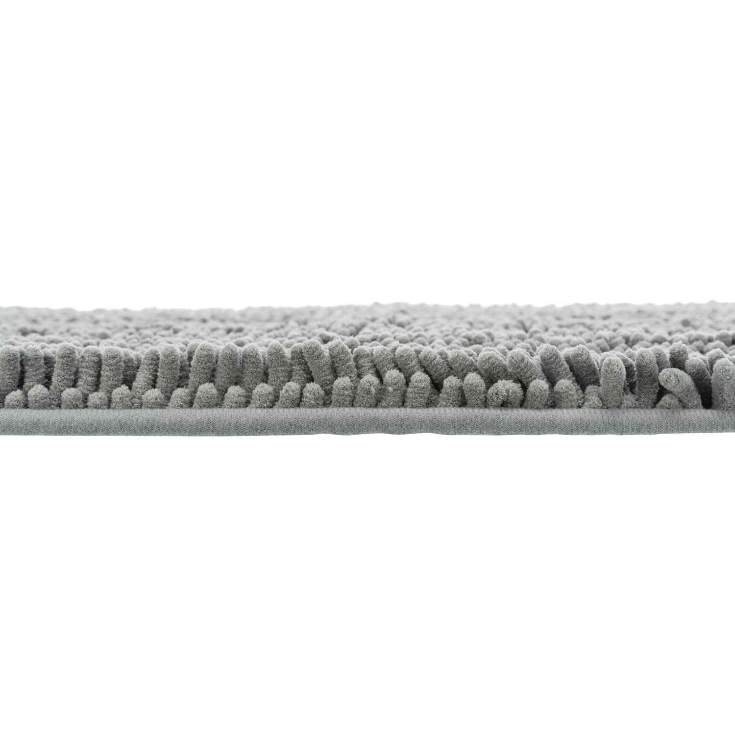 Alfombrilla Absorbe Suciedad, impermeable, 60 × 50 cm, Gris