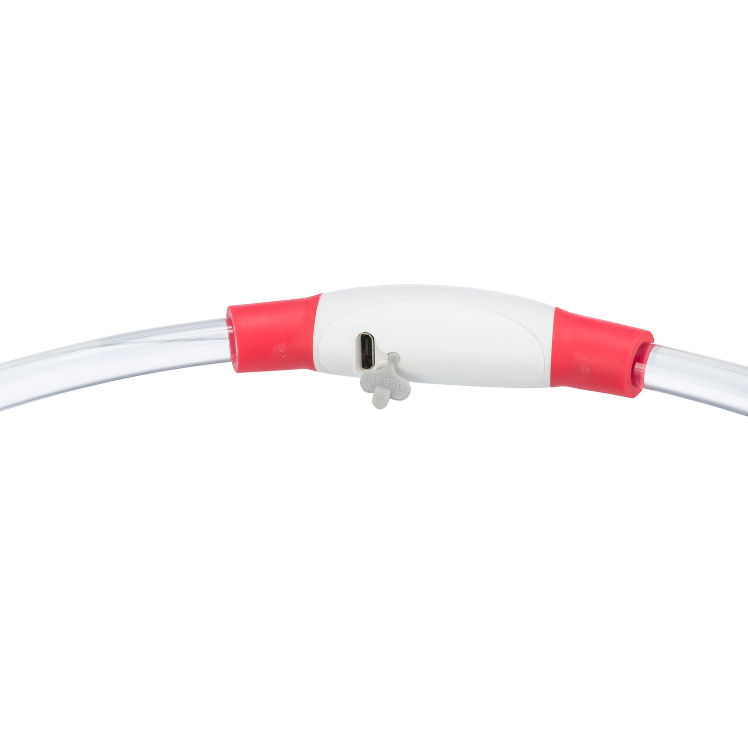 Anillo Luz Flash USB, S–M: 40 cm/ø 8 mm, Rojo