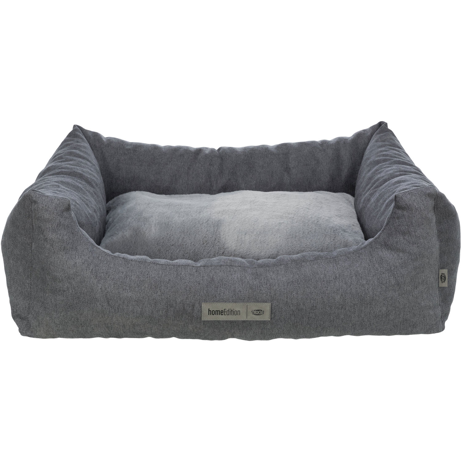 Cama Liano, cuadrada, 60 × 50 cm, Gris