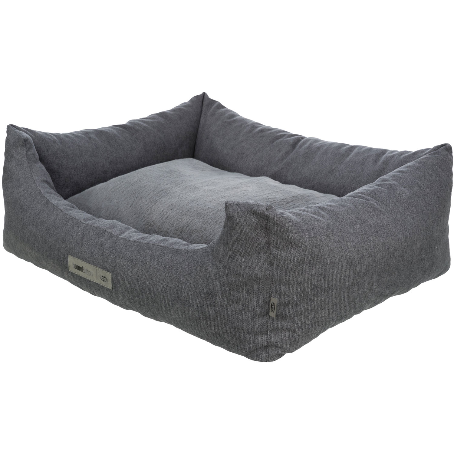 Cama Liano, cuadrada, 60 × 50 cm, Gris