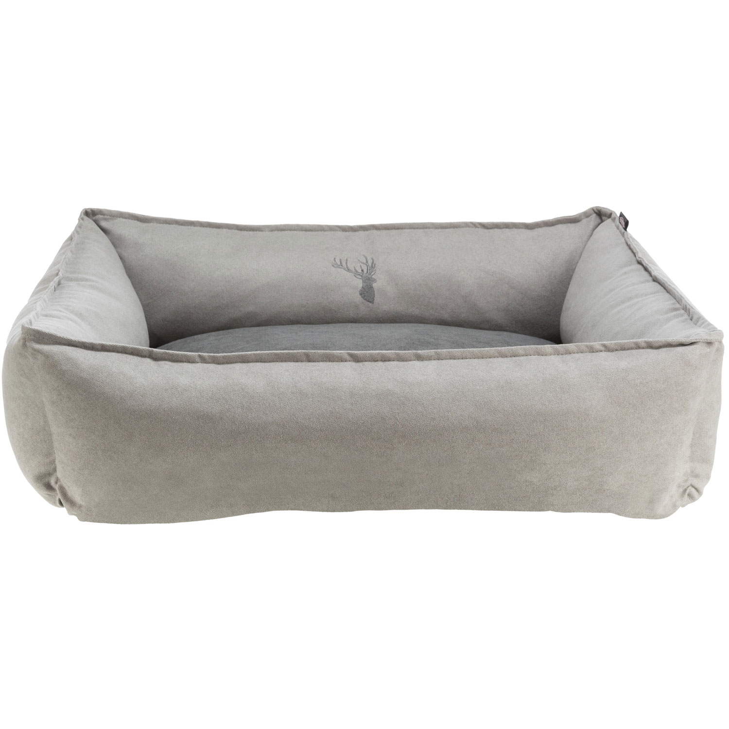 Cama Leni, cuadrada, 60 × 50 cm, Arena-Gris
