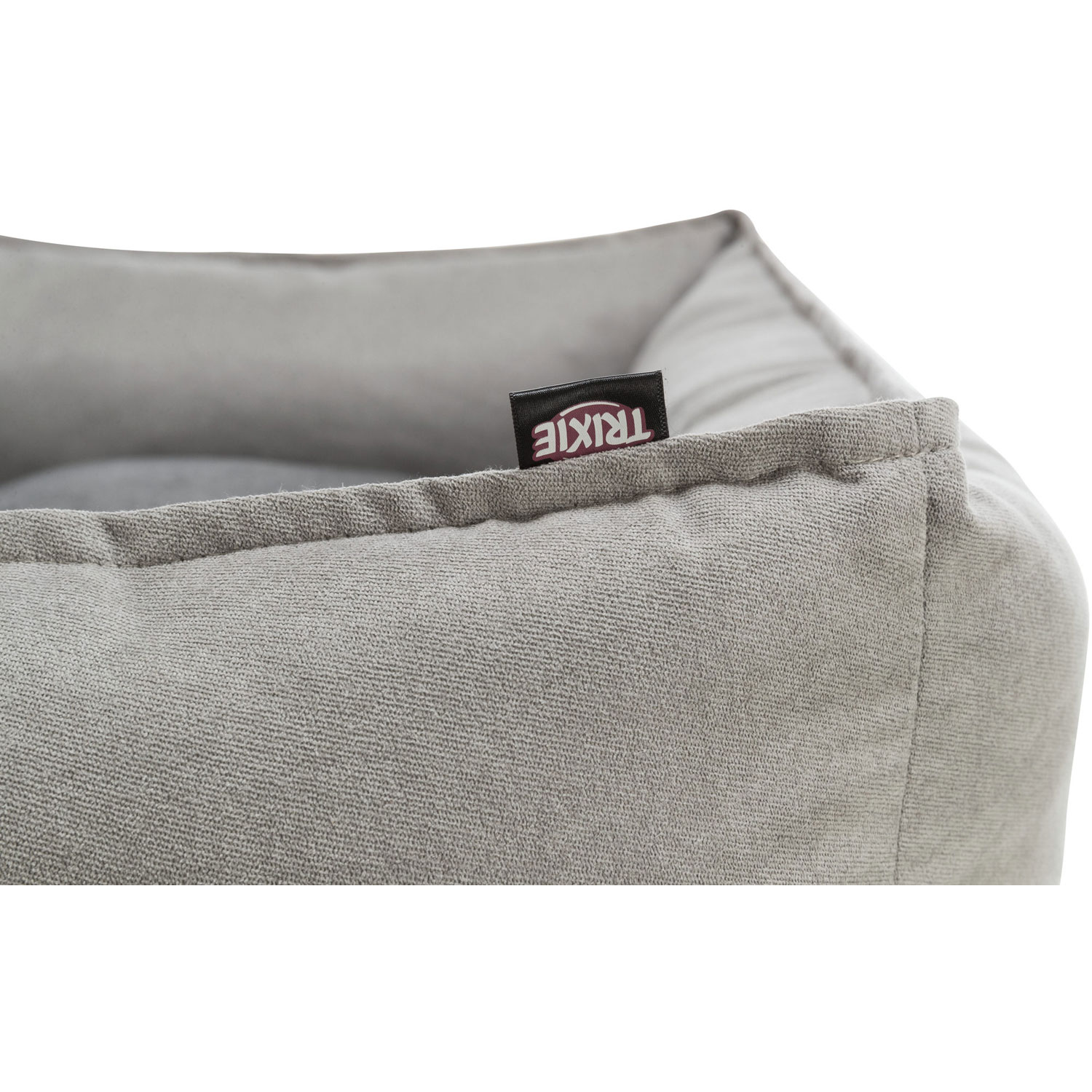 Cama Leni, cuadrada, 60 × 50 cm, Arena-Gris