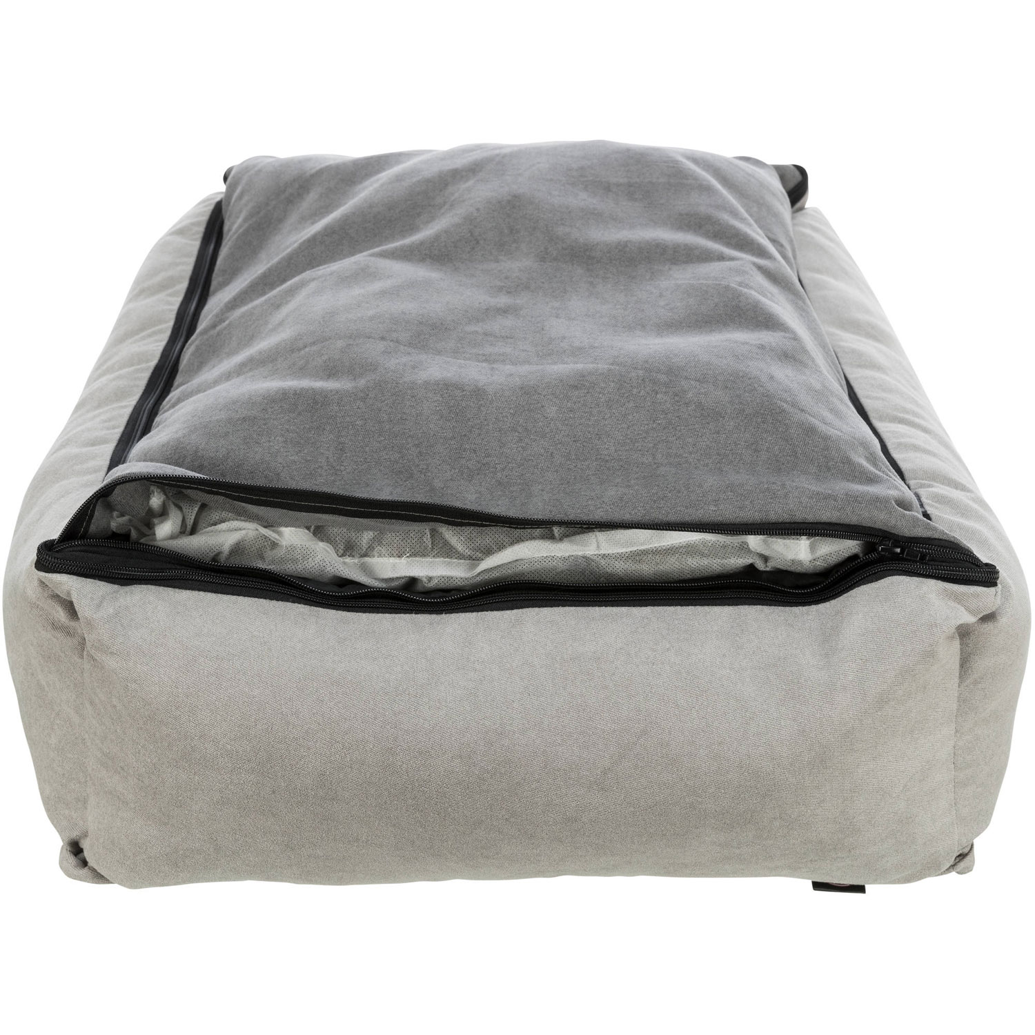 Cama Leni, cuadrada, 60 × 50 cm, Arena-Gris