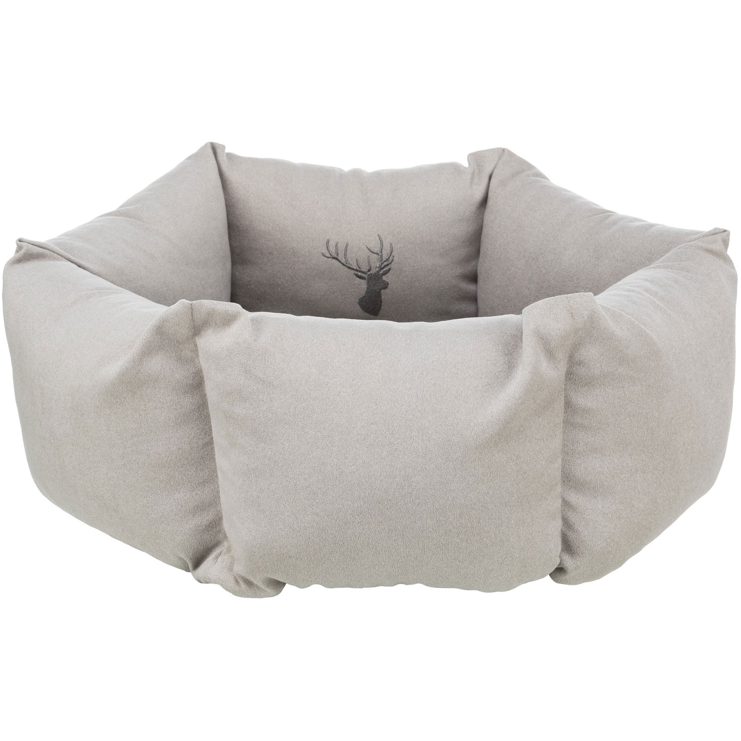 Cama Leni, redonda, ø 55 cm, Arena-Gris