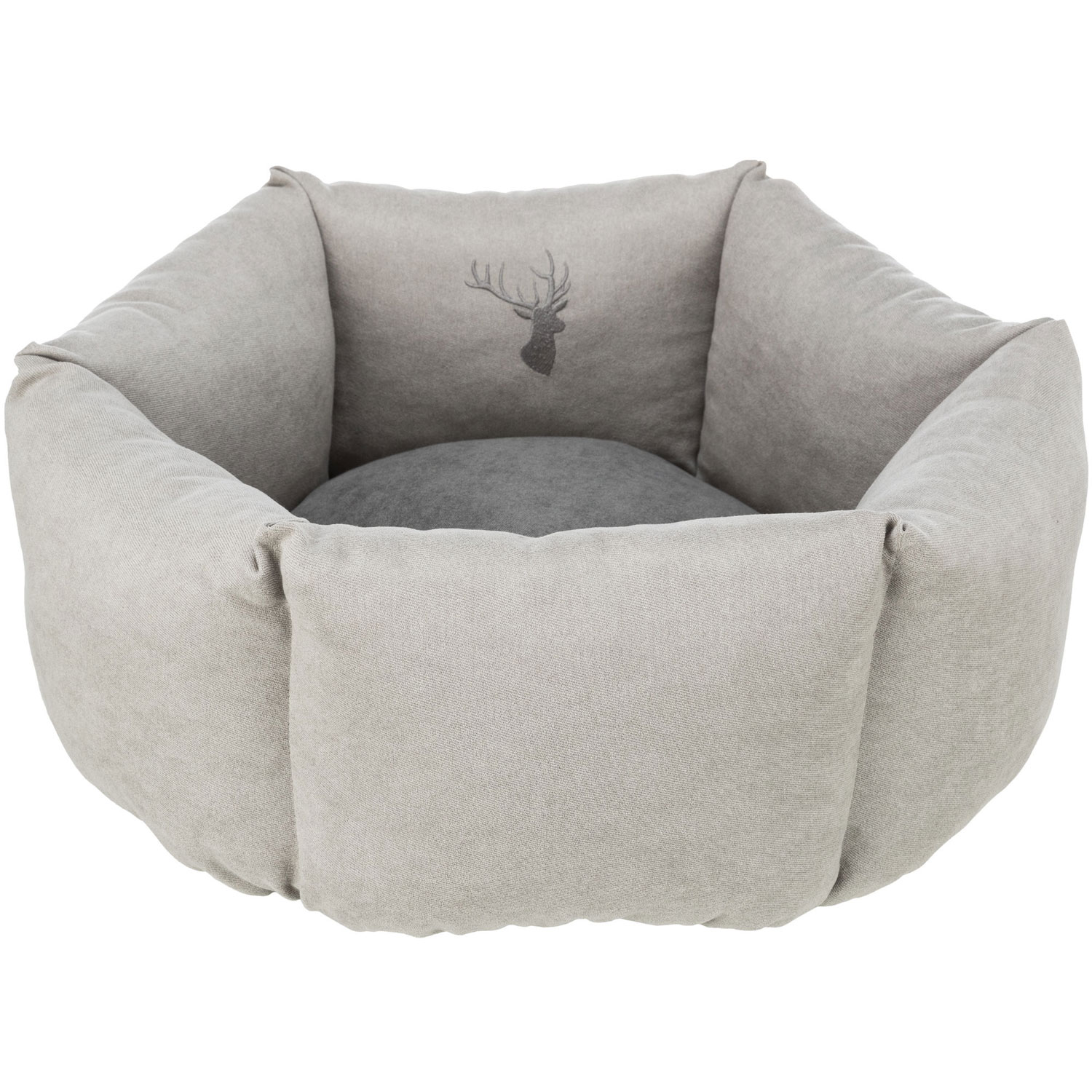 Cama Leni, redonda, ø 55 cm, Arena-Gris