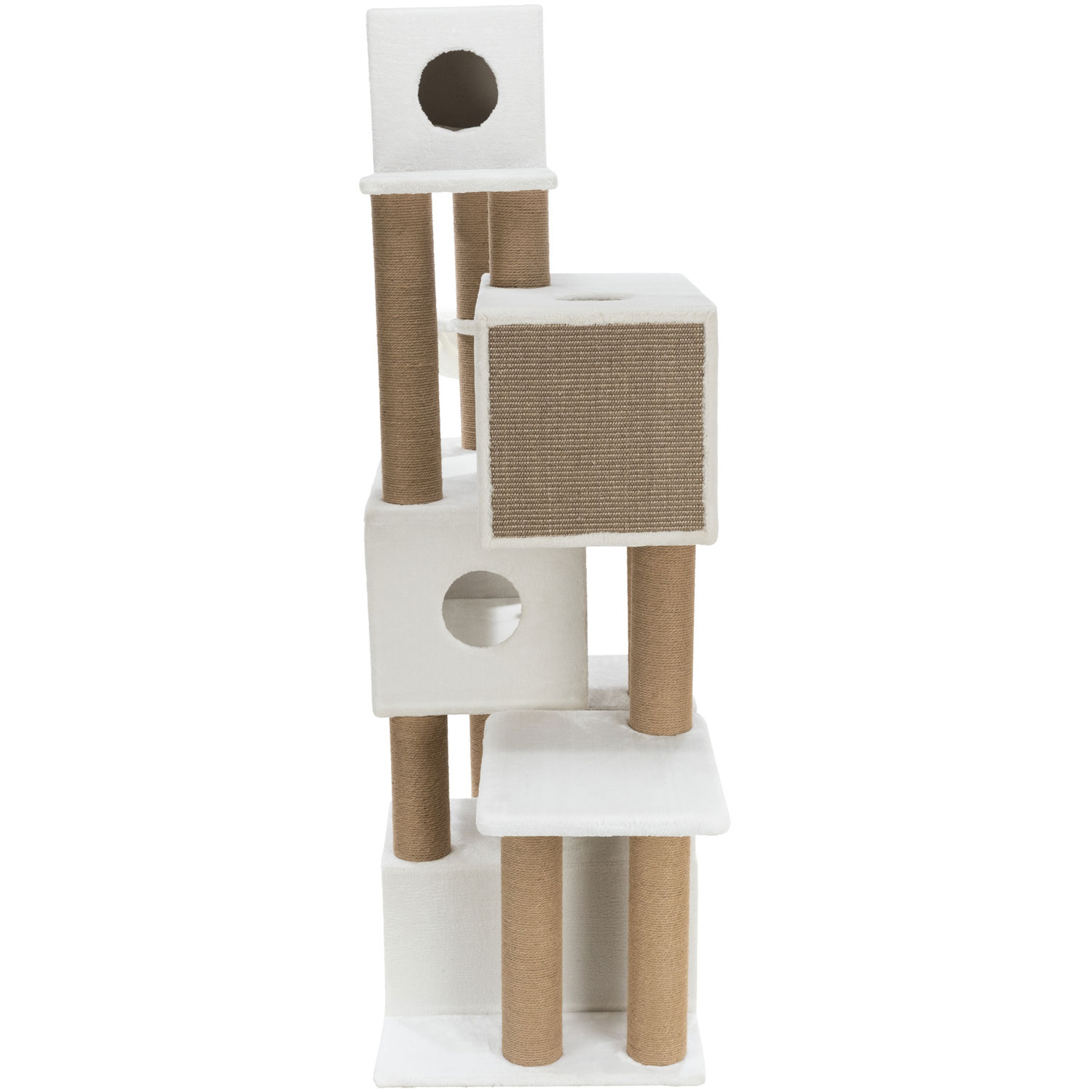Poste Rascador Catarina, 188 cm, Blanco