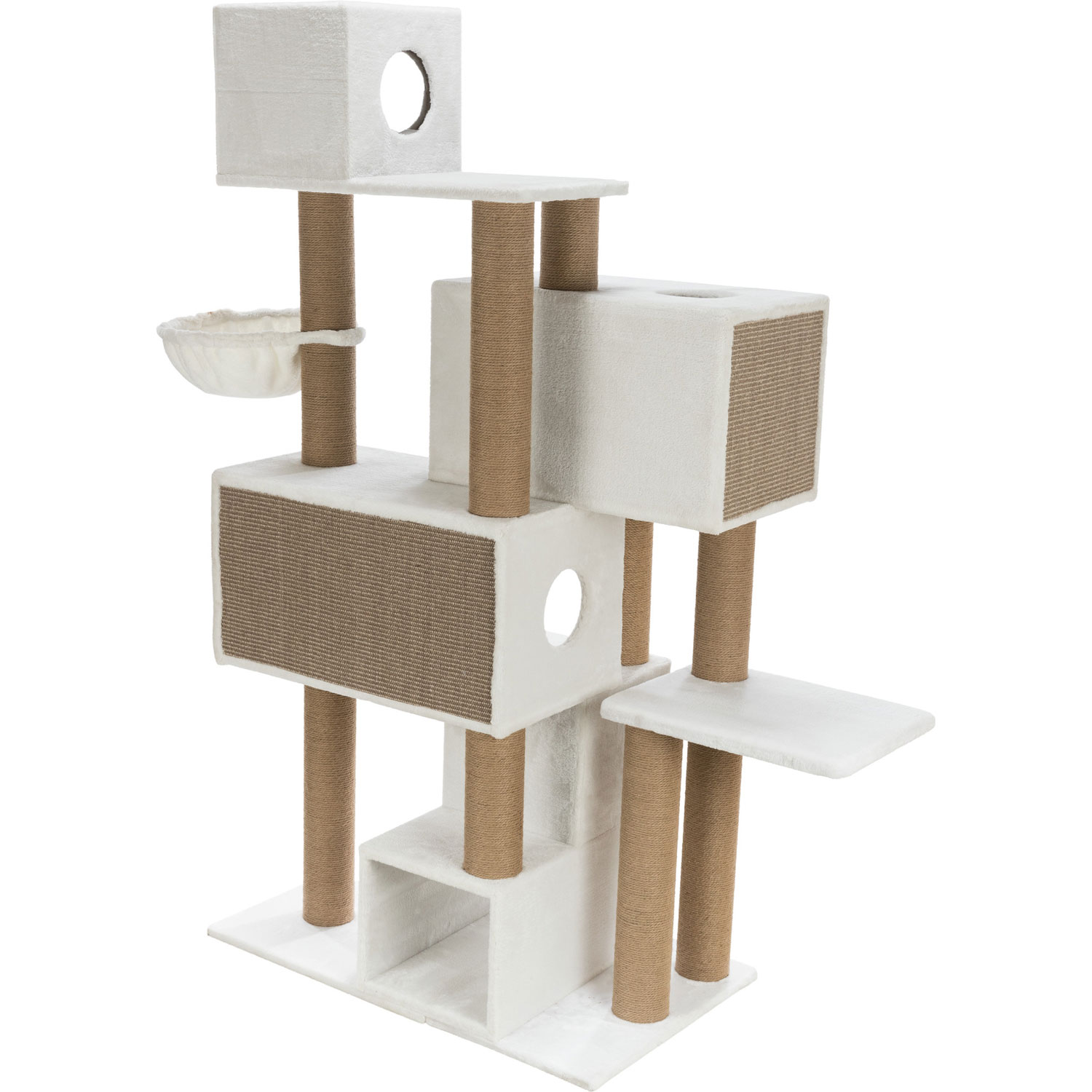 Poste Rascador Catarina, 188 cm, Blanco