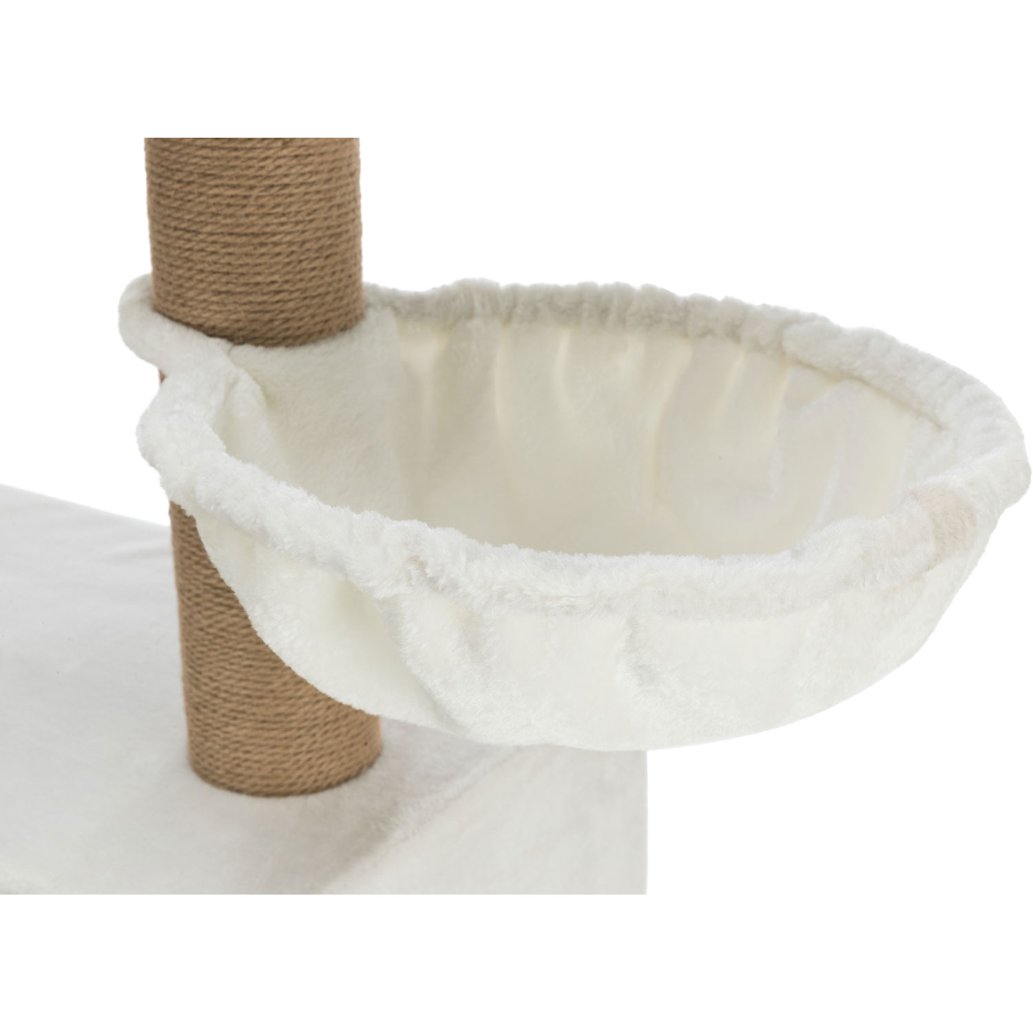 Poste Rascador Catarina, 188 cm, Blanco