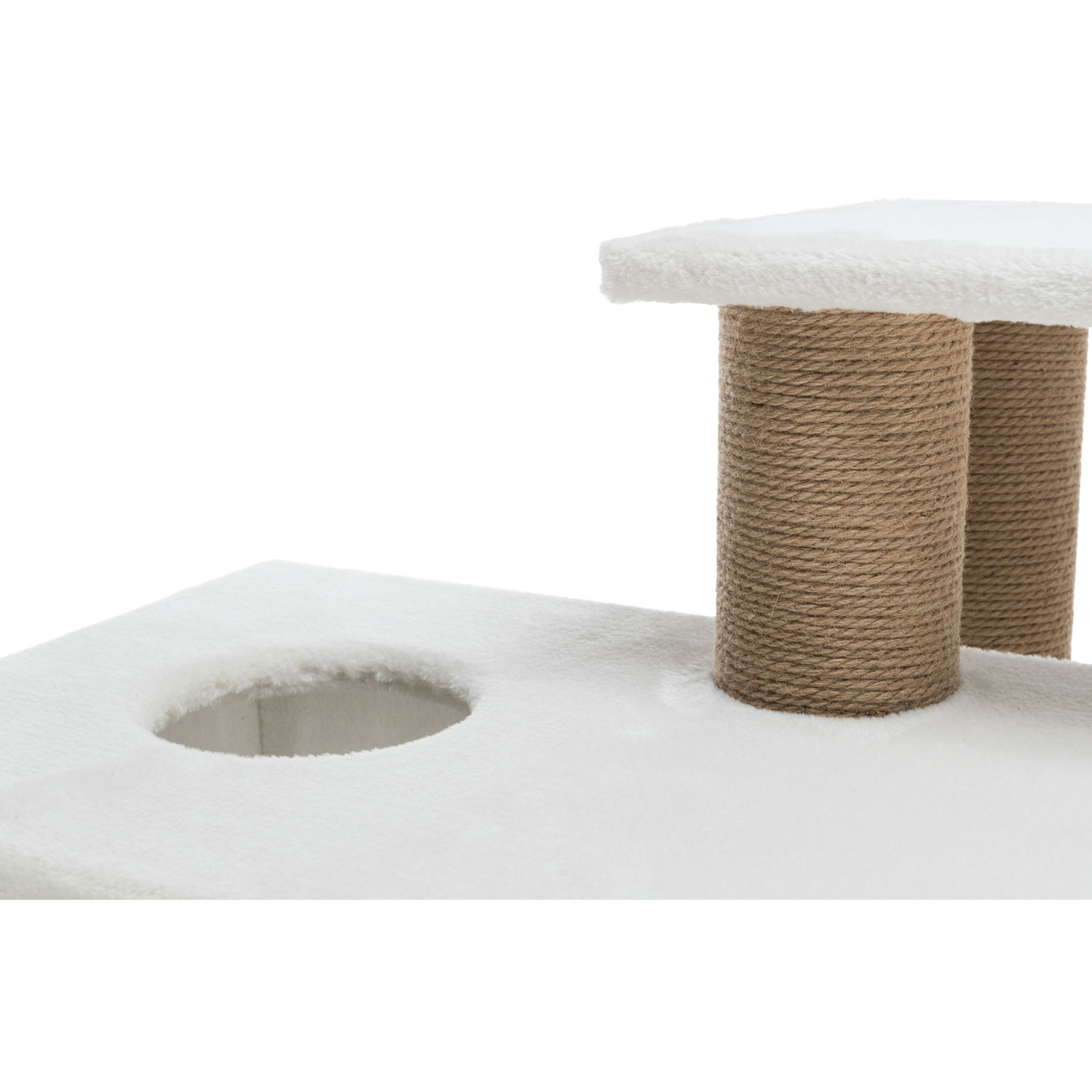 Poste Rascador Catarina, 188 cm, Blanco