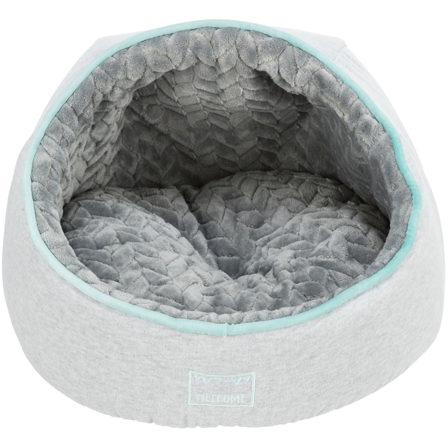 Junior Cueva, gris claro/menta,  ø 40 × 27 cm