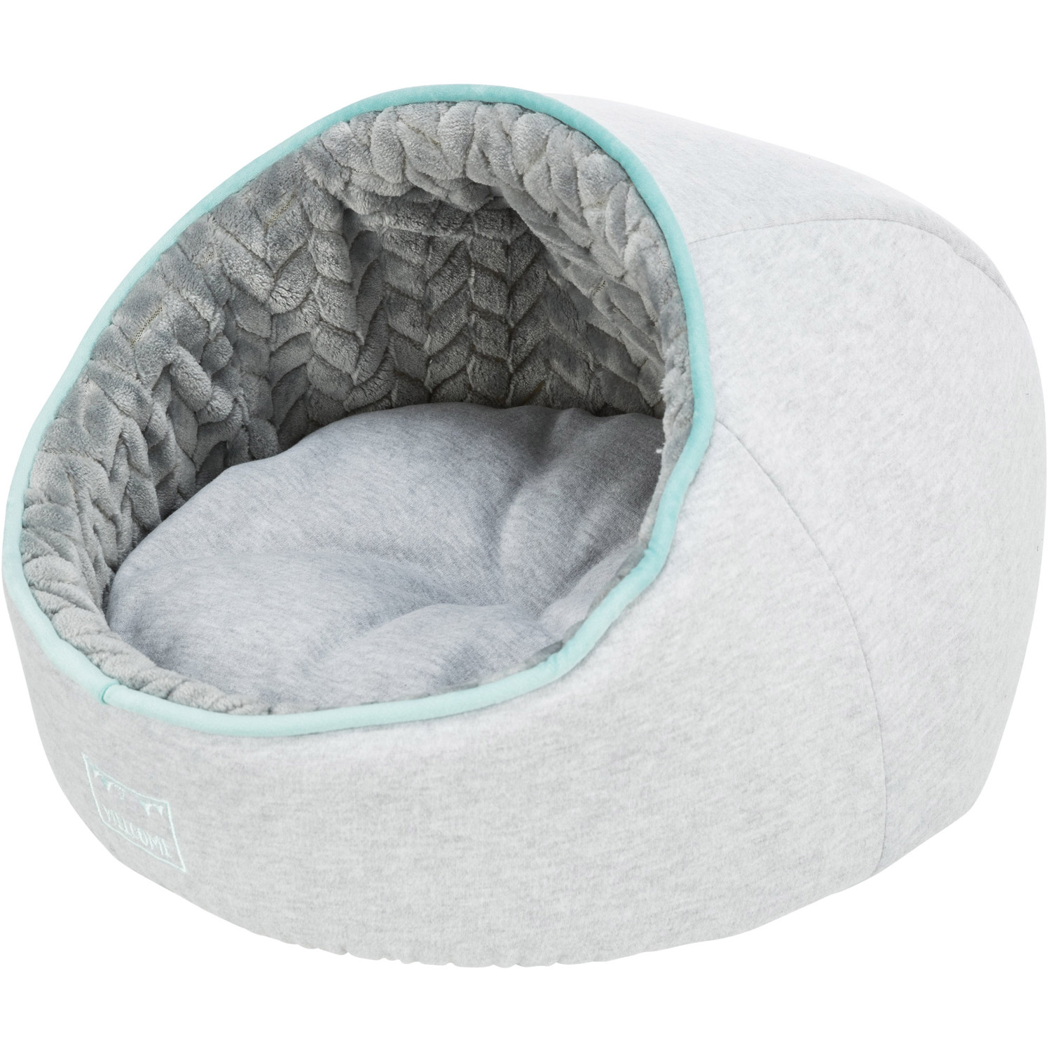 Junior Cueva, gris claro/menta,  ø 40 × 27 cm