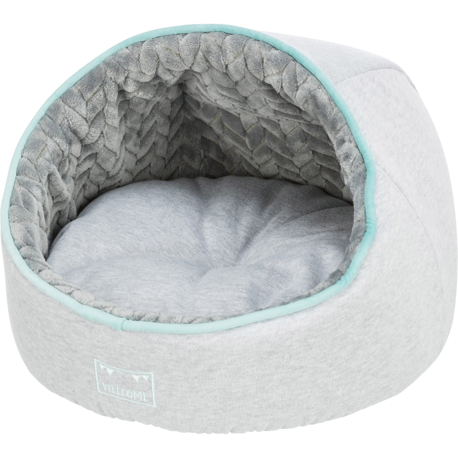 Junior Cueva, gris claro/menta,  ø 40 × 27 cm