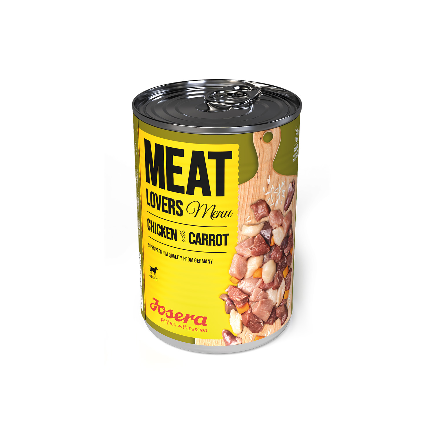 Menú Pollo con Zanahoria 400g