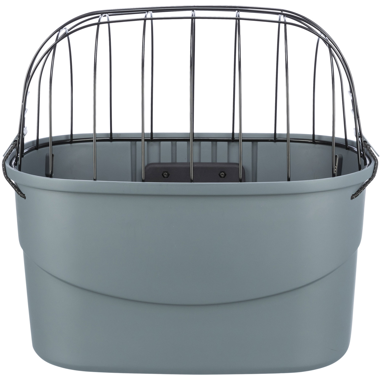Cesta para Bicicleta, Gris, 42 × 39 × 30 cm