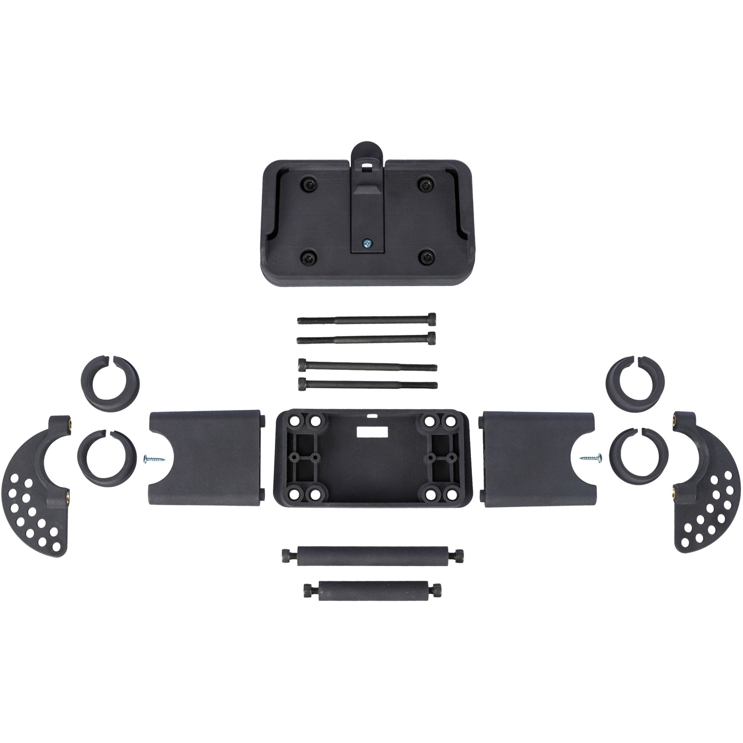 Soporte universal para la cesta delantera de la bicicleta