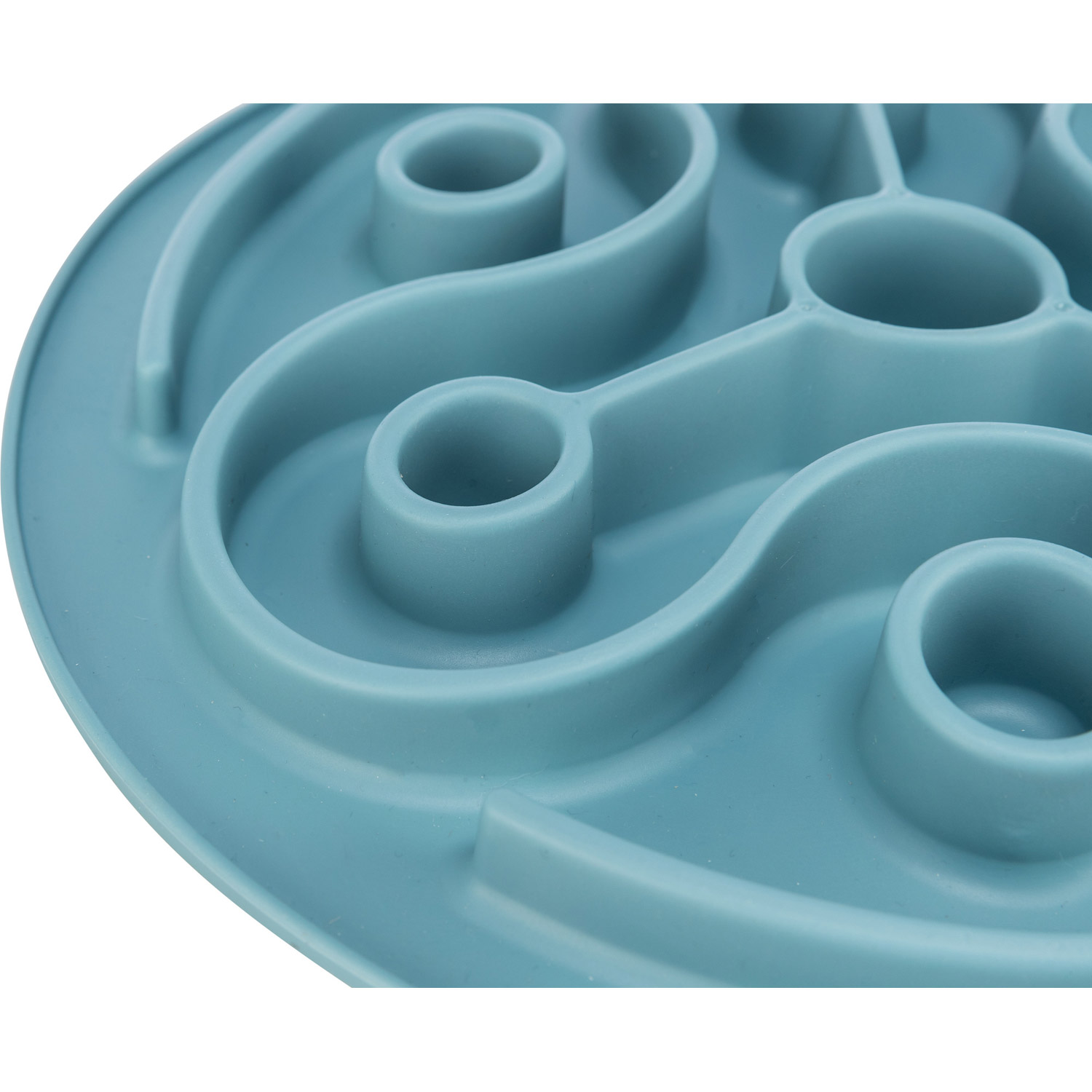 Slow Feeding Mantel para Alimento , Azul, ø 28 cm