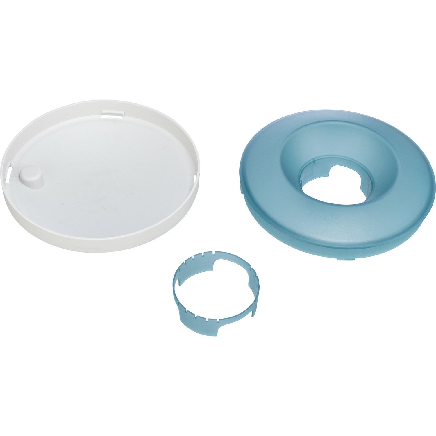 Slow Feeding Comedero Rocking Bowl , Gris/Azul, 0,5 l/ø 23 cm