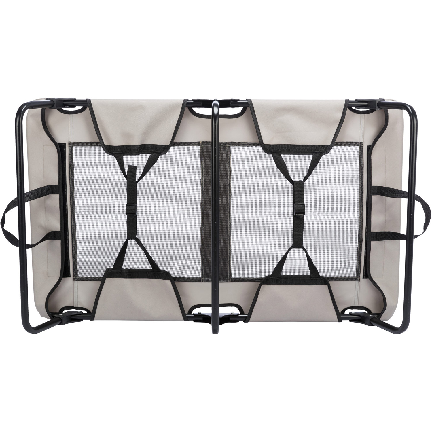 Tumbona para perros, Gris/Negro, 79 × 19 × 50 cm