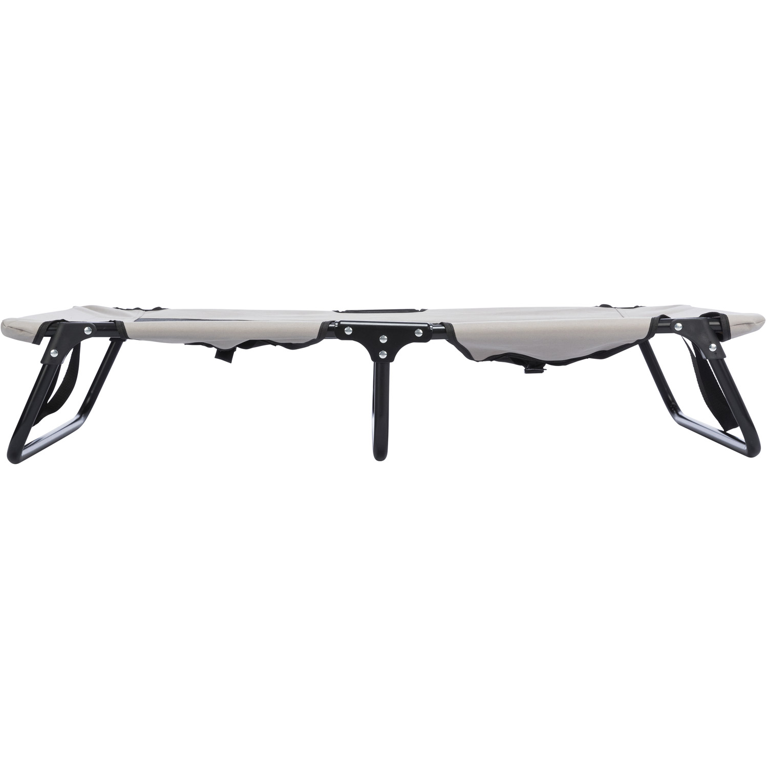 Tumbona para perros, Gris/Negro, 79 × 19 × 50 cm