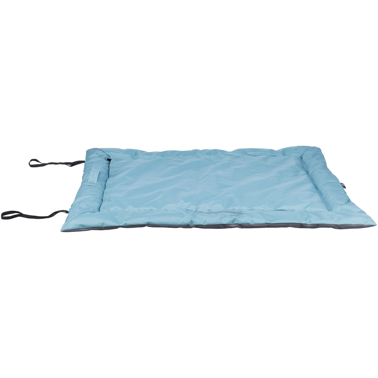 Manta Viaje Samoa Classic, Azul hielo/Gris, 85 × 70 cm