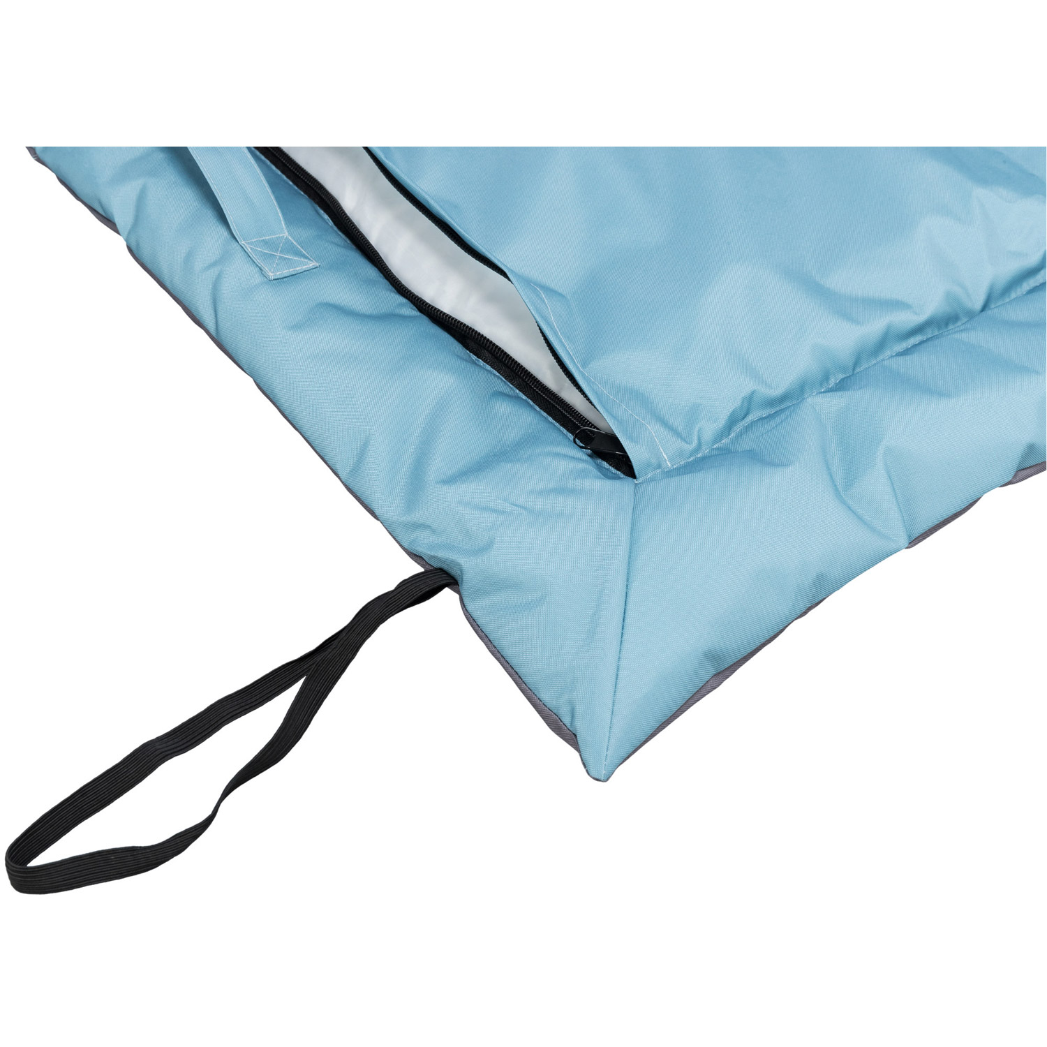 Manta Viaje Samoa Classic, Azul hielo/Gris, 85 × 70 cm