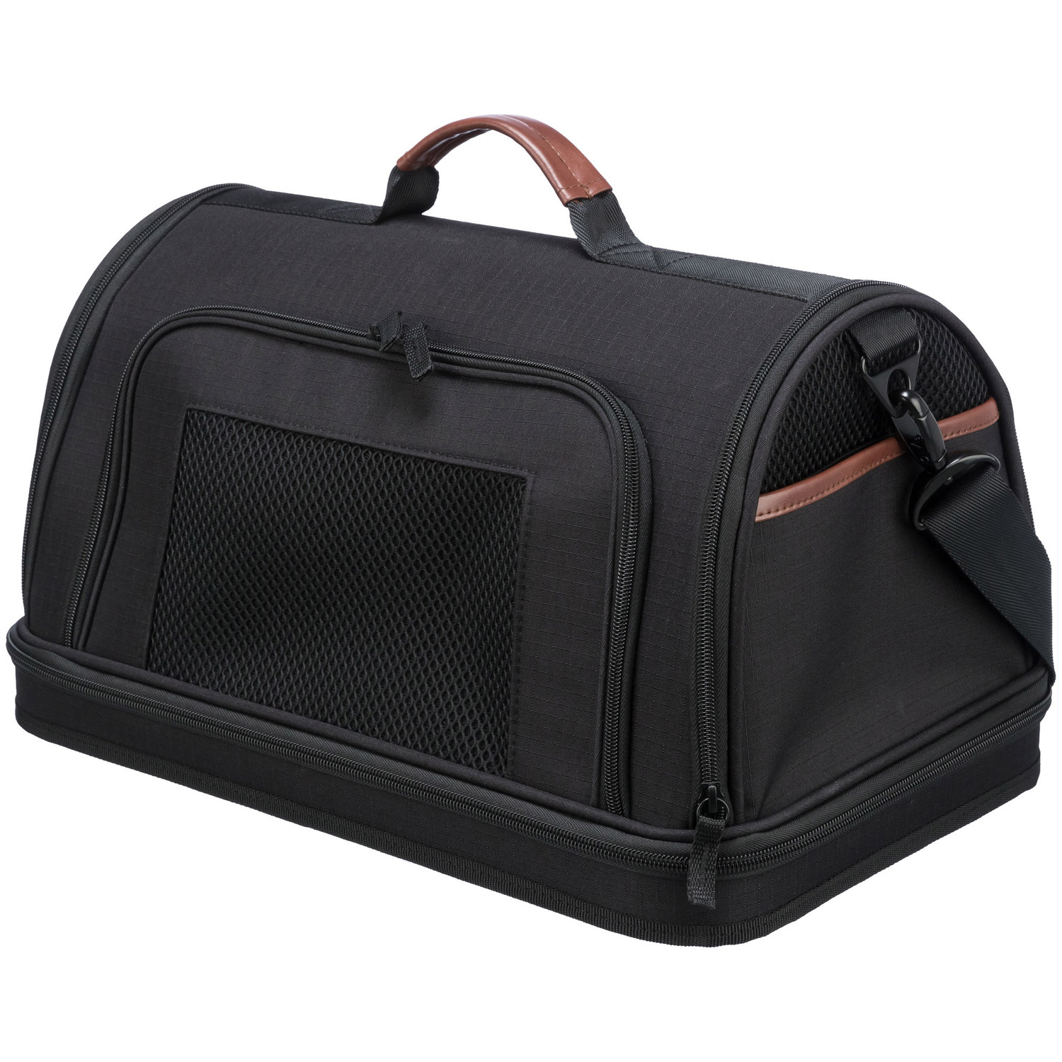 Bolso para Vuelo Airline Gate , Negro, 28 × 25 × 45 cm