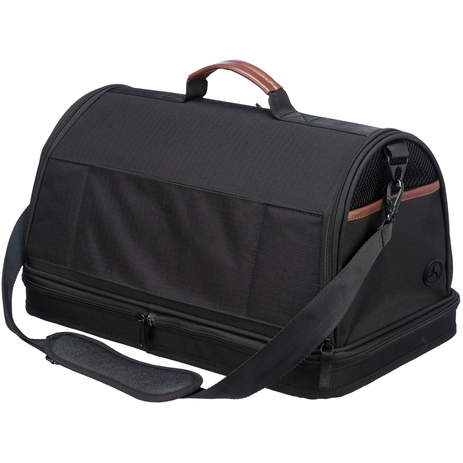 Bolso para Vuelo Airline Gate , Negro, 28 × 25 × 45 cm