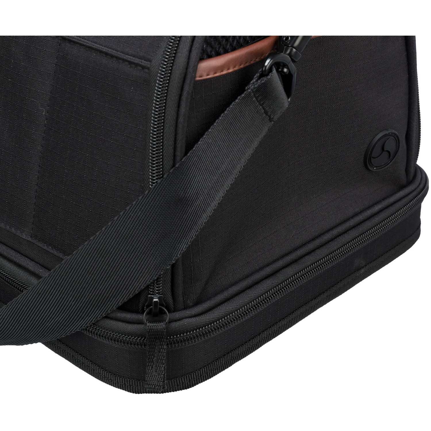 Bolso para Vuelo Airline Gate , Negro, 28 × 25 × 45 cm