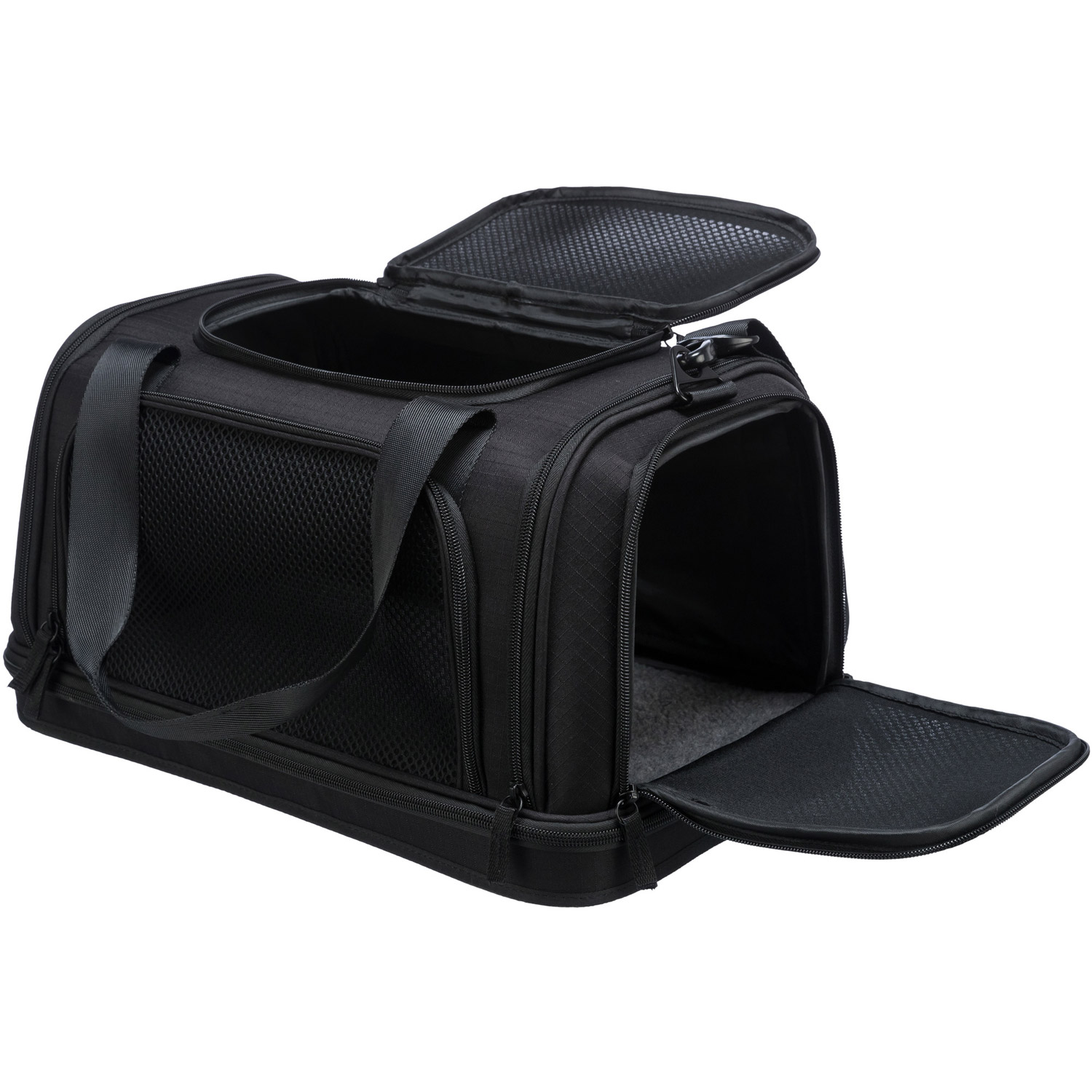 Bolso para Vuelo Airline Plane, Negro, 28 × 25 × 44 cm